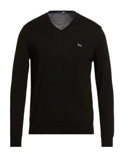 Harmont & Blaine Man Sweater Black Size Xxl Wool