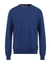 Harmont & Blaine Man Sweater Blue Size 3xl Wool, Viscose, Polyamide, Cashmere