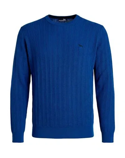 Harmont & Blaine Man Sweater Blue Size M Wool