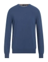 Harmont & Blaine Man Sweater Blue Size Xl Wool, Cashmere