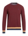 Harmont & Blaine Man Sweater Brick Red Size 3xl Cotton, Wool