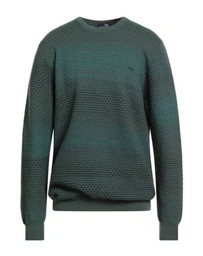 Harmont & Blaine Man Sweater Dark Green Size 3xl Wool, Acrylic, Alpaca Wool