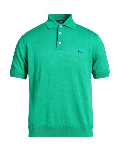 Harmont & Blaine Man Sweater Green Size M Polyamide