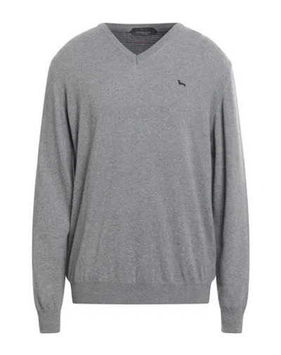Harmont & Blaine Man Sweater Grey Size 3xl Polyamide, Wool, Viscose, Cashmere