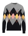 Harmont & Blaine Man Sweater Grey Size M Wool, Cashmere In Gray