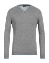 Harmont & Blaine Man Sweater Grey Size Xl Merino Wool, Viscose, Polyamide, Cashmere