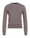 Harmont & Blaine Man Sweater Khaki Size S Polyamide, Viscose, Wool, Cashmere In Beige