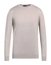 Harmont & Blaine Man Sweater Light Grey Size L Cotton, Cashmere