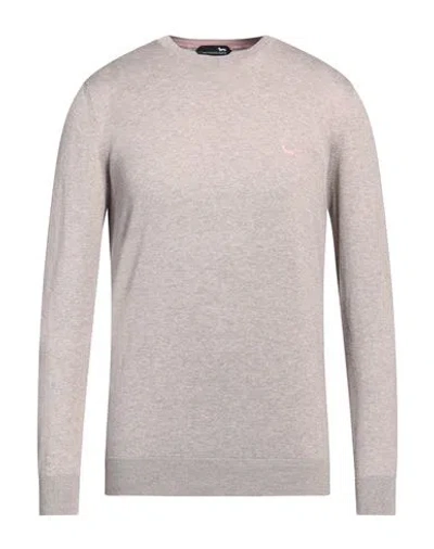 Harmont & Blaine Man Sweater Light Grey Size L Cotton, Cashmere In Grey