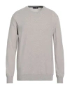 Harmont & Blaine Man Sweater Light Grey Size Xl Wool, Cashmere In Gray