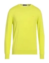 Harmont & Blaine Man Sweater Lime Green Size 3xl Wool In Green