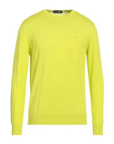 Harmont & Blaine Man Sweater Lime Green Size 3xl Wool