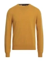 Harmont & Blaine Man Sweater Marigold Size L Cashmere In Yellow