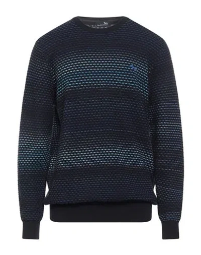 Harmont & Blaine Man Sweater Midnight Blue Size 3xl Wool, Acrylic, Alpaca Wool