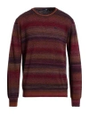 Harmont & Blaine Man Sweater Midnight Blue Size L Wool, Acrylic, Alpaca Wool In Blue