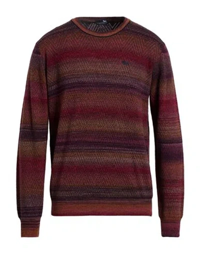 Harmont & Blaine Man Sweater Midnight Blue Size L Wool, Acrylic, Alpaca Wool