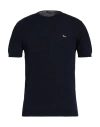 Harmont & Blaine Man Sweater Midnight Blue Size Xl Cotton