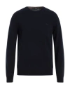 Harmont & Blaine Man Sweater Midnight Blue Size Xl Cashmere In Blue