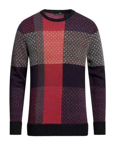 Harmont & Blaine Man Sweater Midnight Blue Size Xxl Wool, Viscose, Polyamide, Cashmere In Gray