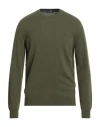 Harmont & Blaine Man Sweater Military Green Size L Cashmere