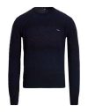 Harmont & Blaine Man Sweater Navy Size S Acrylic, Wool, Alpaca Wool In Blue