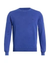Harmont & Blaine Man Sweater Navy Size Xxl Cotton In Blue