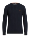 Harmont & Blaine Man Sweater Navy Size Xxl Viscose, Polyamide, Cotton, Wool In Blue