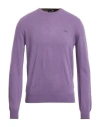 Harmont & Blaine Man Sweater Purple Size 3xl Wool, Viscose, Polyamide, Cashmere