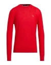 Harmont & Blaine Man Sweater Red Size L Cotton