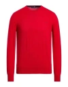 Harmont & Blaine Man Sweater Red Size L Cotton