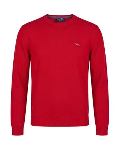Harmont & Blaine Man Sweater Red Size L Wool, Cashmere