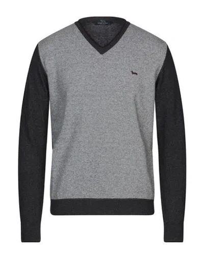 Harmont & Blaine Man Sweater Steel Grey Size S Wool, Viscose, Polyamide, Cashmere, Cotton