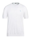 Harmont & Blaine Man Sweater White Size Xxl Cotton