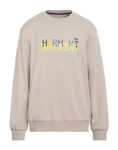 Harmont & Blaine Man Sweatshirt Beige Size Xxl Cotton