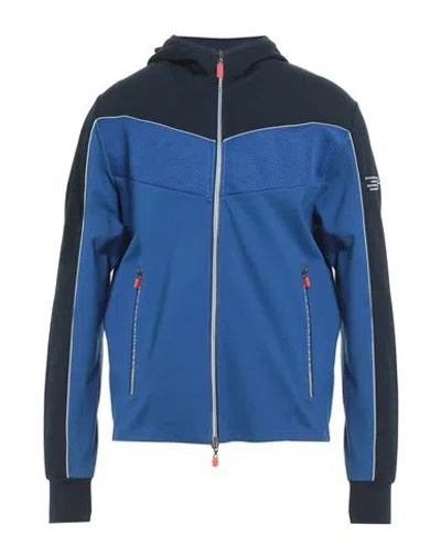 Harmont & Blaine Man Sweatshirt Midnight Blue Size 3xl Modal, Polyamide, Elastane