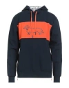 Harmont & Blaine Man Sweatshirt Midnight Blue Size 3xl Modal, Polyamide, Elastane In Blue