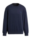 Harmont & Blaine Man Sweatshirt Navy Size L Cotton, Polyester In Blue