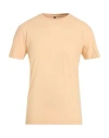 Harmont & Blaine Man T-shirt Apricot Size L Cotton In Orange