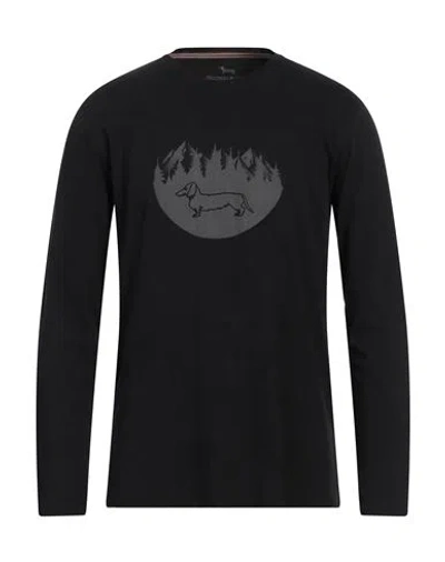 Harmont & Blaine Man T-shirt Black Size Xl Cotton
