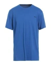 Harmont & Blaine Man T-shirt Bright Blue Size Xxl Cotton