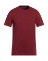 Harmont & Blaine Man T-shirt Burgundy Size L Cotton In Red