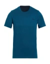 Harmont & Blaine Man T-shirt Deep Teal Size S Cotton In Blue
