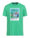 Harmont & Blaine Man T-shirt Green Size Xl Cotton In Green