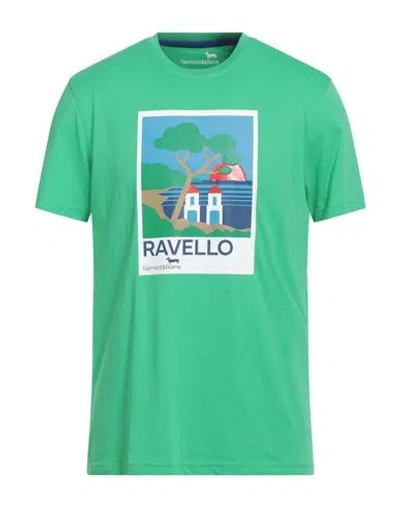 Harmont & Blaine Man T-shirt Green Size Xl Cotton