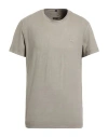 Harmont & Blaine Man T-shirt Grey Size L Cotton In Gray