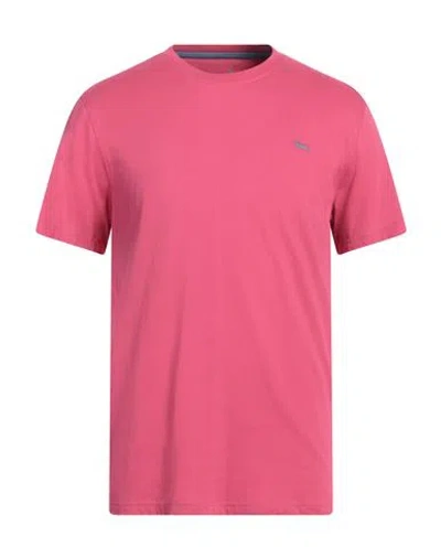 Harmont & Blaine Man T-shirt Magenta Size 3xl Cotton In Purple