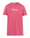 Harmont & Blaine Man T-shirt Magenta Size L Cotton