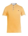 Harmont & Blaine Man T-shirt Marigold Size S Cotton In Yellow