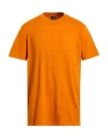 Harmont & Blaine Man T-shirt Orange Size L Cotton In Orange