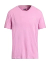 Harmont & Blaine Man T-shirt Pink Size 3xl Linen, Cotton